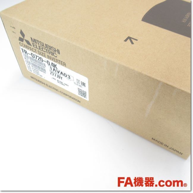 送料無料・保証有】三菱電機 FR-D720-0.4K インバータ 三相200V - FA ...