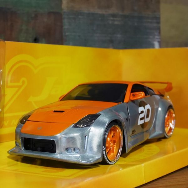 JADA 20th ANNIVERSARY OPTION D ミニカー 2003 NISSAN 350Z 1/24