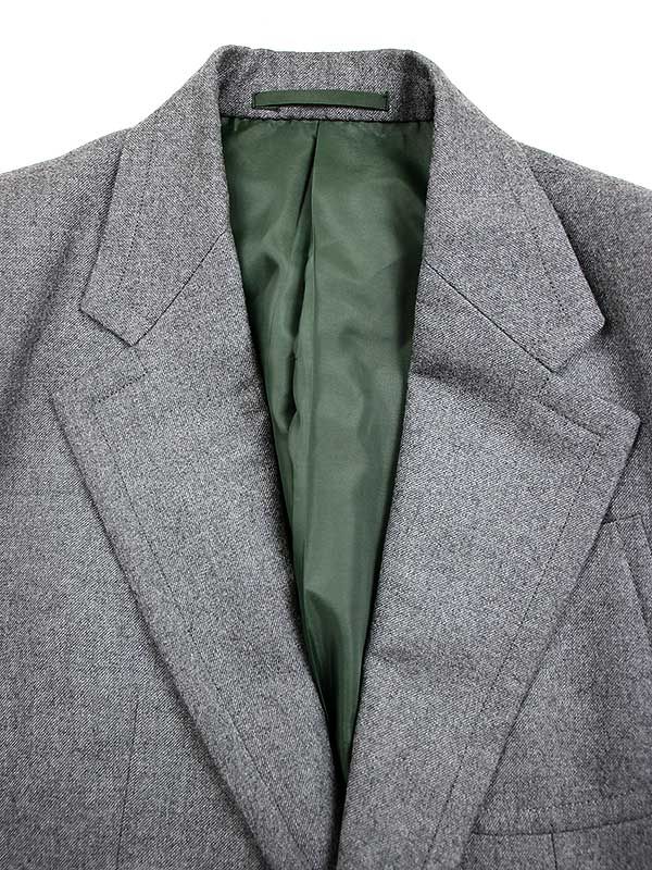 kolor カラー 23AW ウールフランネル2Bセットアップスーツ グレー こけ 