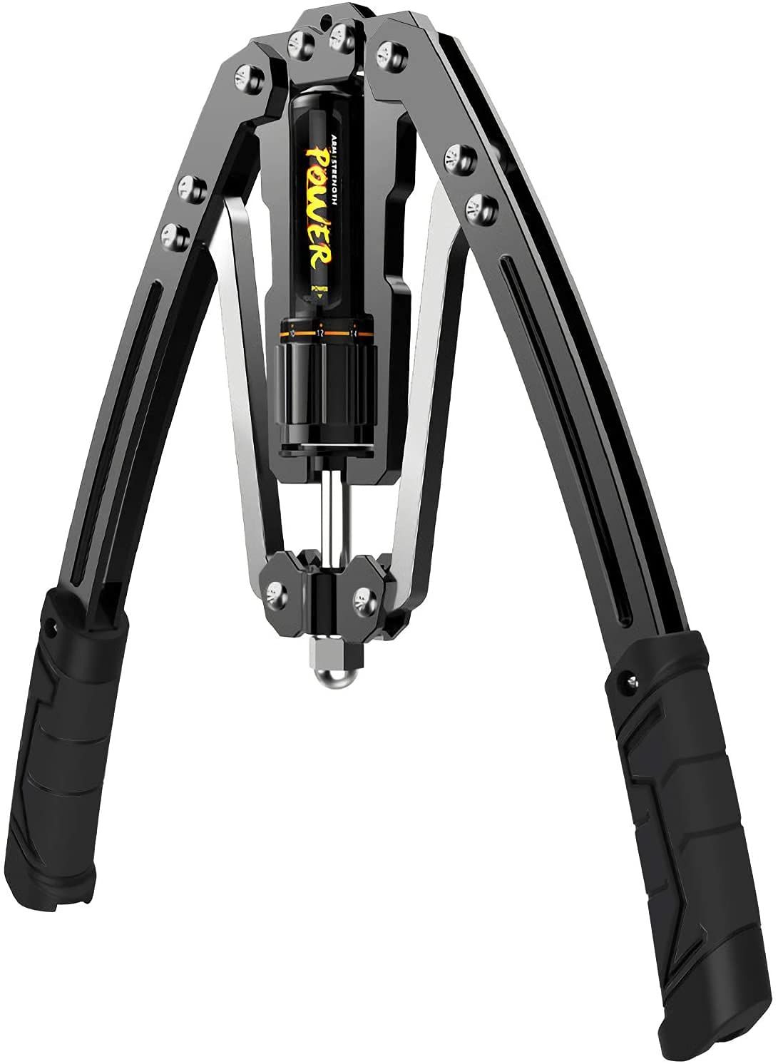 POLION アームバー 油圧式 エキスパンダー 筋トレグッズ 大胸筋 筋トレ 10～200kg調整可能 トレーニング器具 腹筋 手首 胸筋 背筋 三頭筋 二頭筋 三角筋 筋トレ器具 自宅用 安全 初心者 男女兼用 日本語説明書付き 合金鋼 (ブラック) 油圧式アームバー 筋トレグッズ スポーツ 安全 大胸筋 腹筋 上腕二頭筋 広背筋 手首 胸筋 三角筋 筋トレ器具 初心者 防錆 超頑丈  100-200k YUAMUBA : SHOP EAST - 通販 - Yahoo!ショッピング