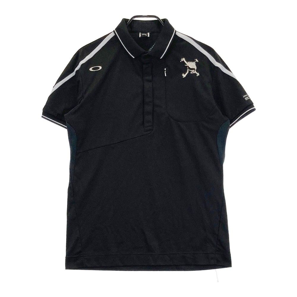 Oakley ブラック ポロシャツ Lサイズ サイズ：M OAKLEY オークリー