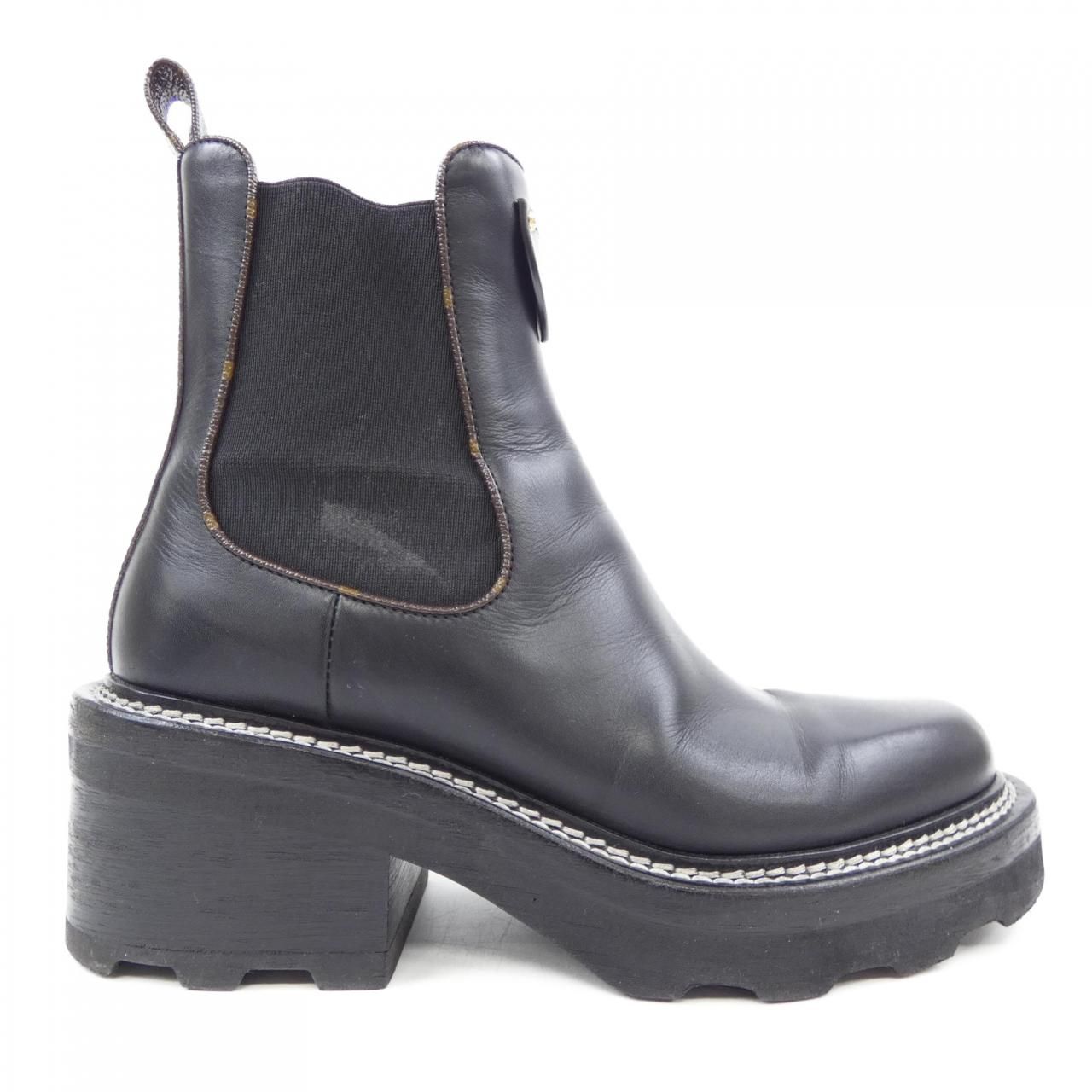 ルイヴィトン LOUIS VUITTON モノグラムキャンバスバックループ LVボブールライン ブーツ