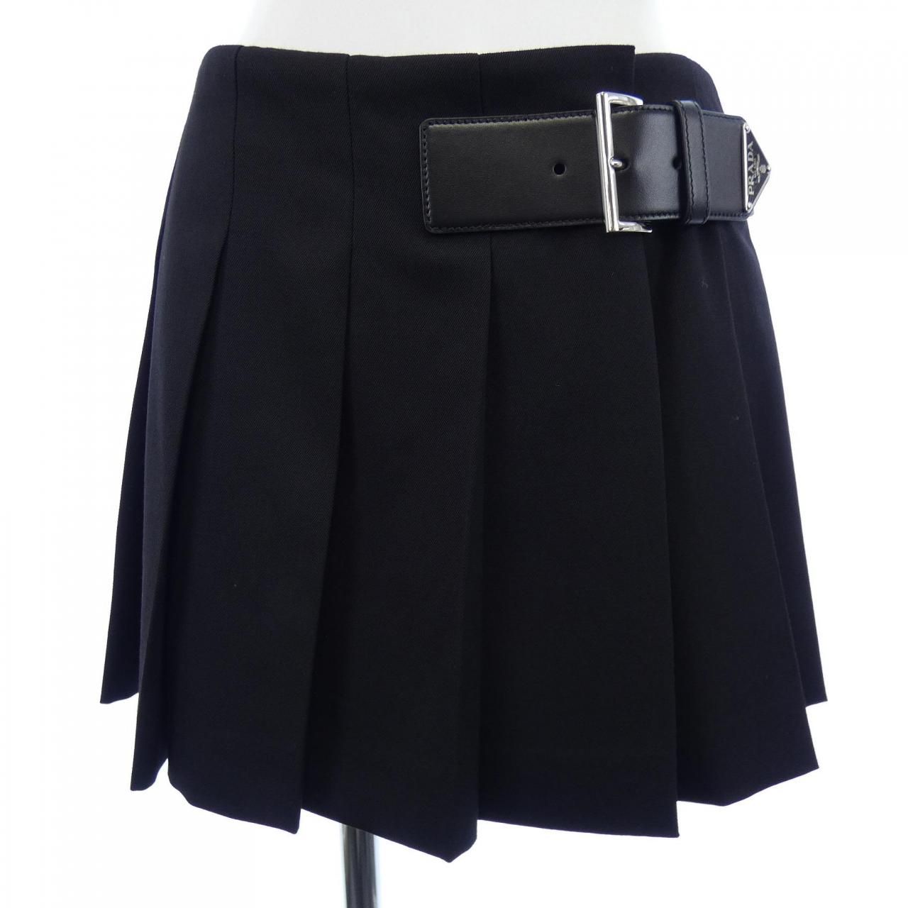 プラダ PRADA トライアングルロゴ P123UE S221 155E スカート