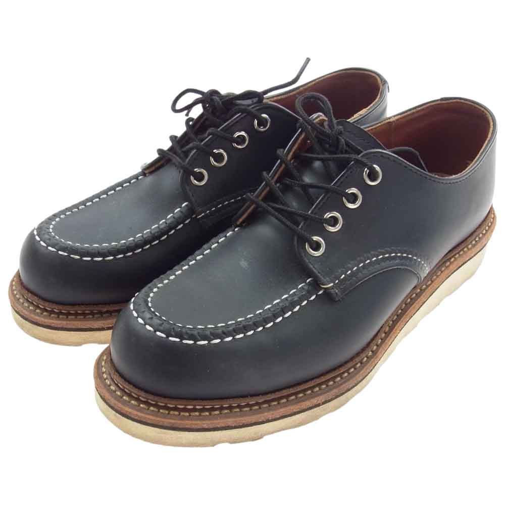 RED WING レッドウィング その他靴 8106 WORK OXFORD ワーク オックスフォード Black Chrome Leather  ブラッククロームレザー 牛革 シューズ ブラック系 ブラウン系 US6.5【中古】 色々な ￥17358.77