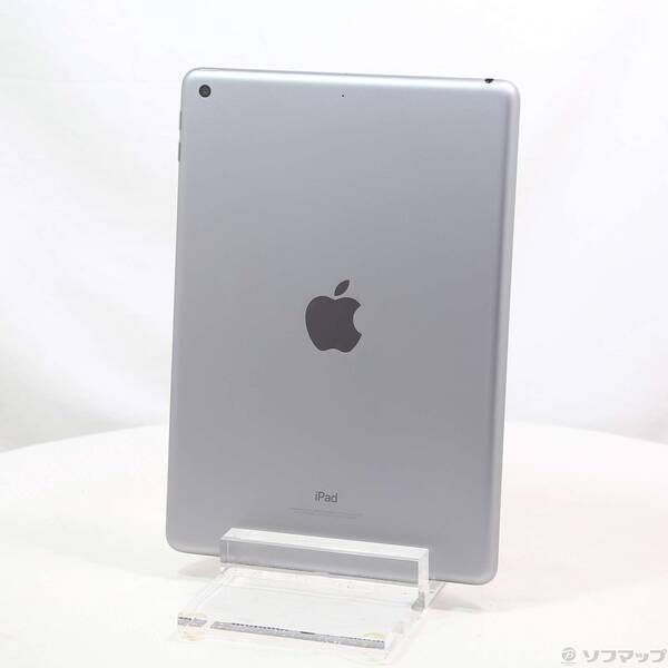 中古品〕 iPad 第6世代 32GB スペースグレイ MR7F2J／A Wi-Fi【377】 32GB