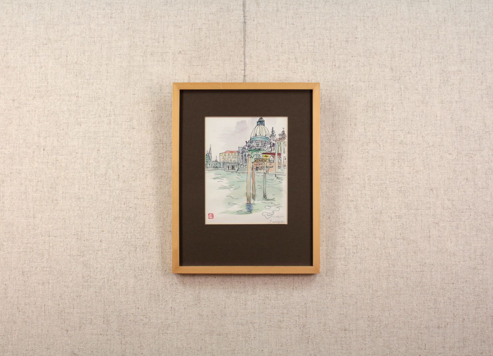 村瀬真治『ベニスにて』水彩画【真作保証】 絵画 村瀬真治『ベニスにて』水彩画【真作保証】 絵画 - メルカリ