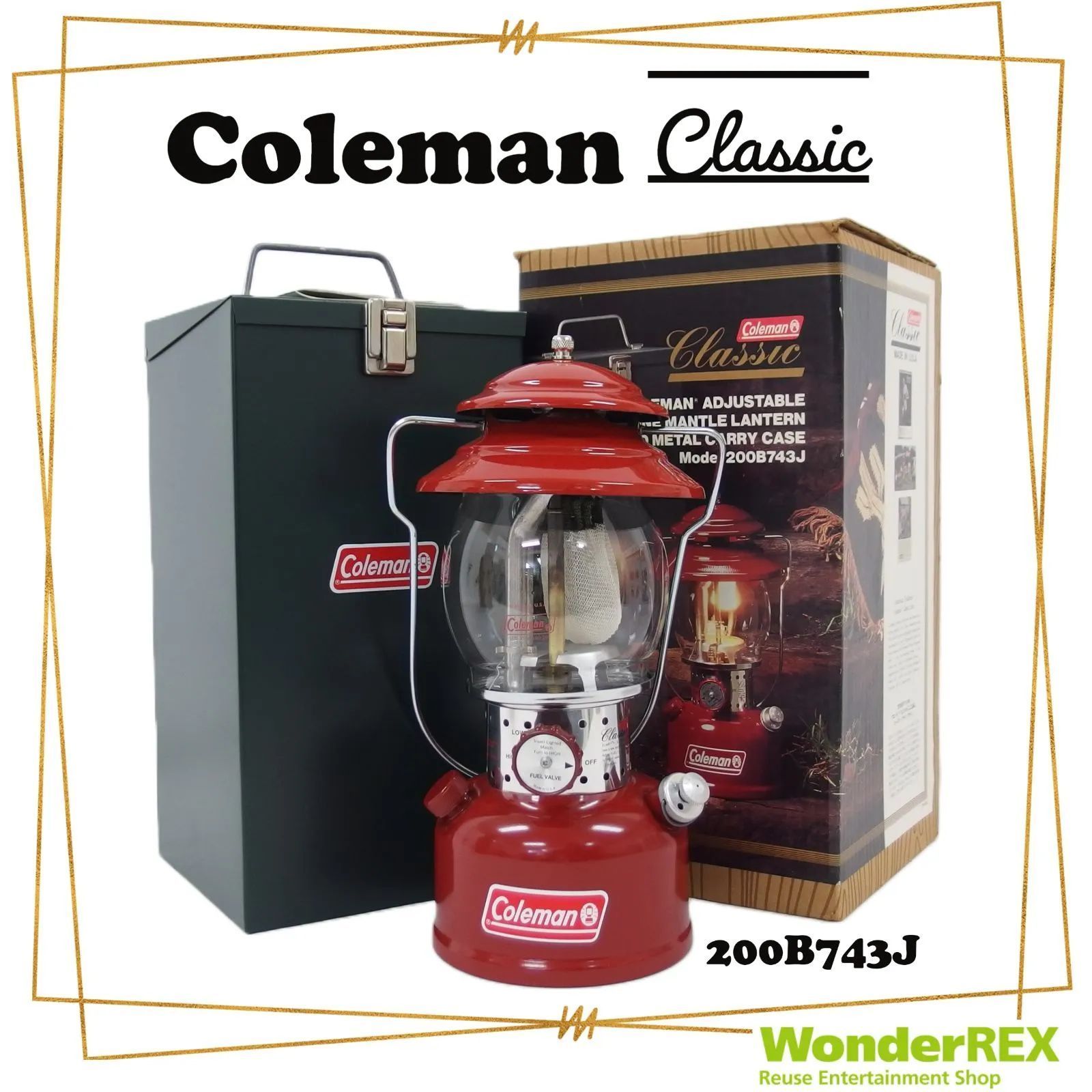 【在庫大人気】Coleman コールマン クラシック ランタン 200B743J 1993 ライト・ランタン