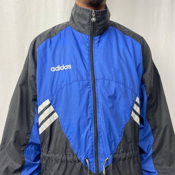 80年代 adidas アディダス ナイロン トラックジャケット メンズXL相当 ...