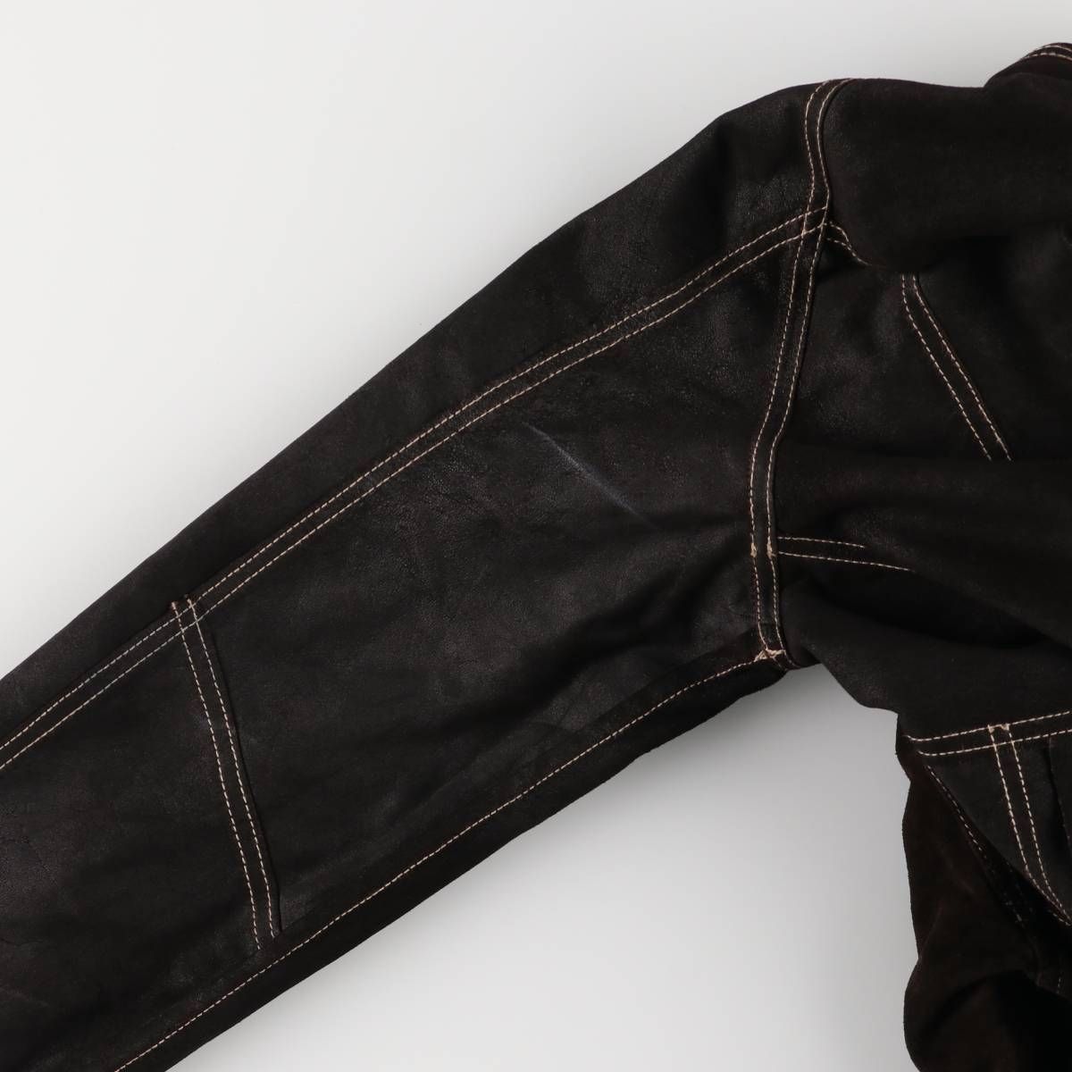 スエードレザージャケット メンズM相当