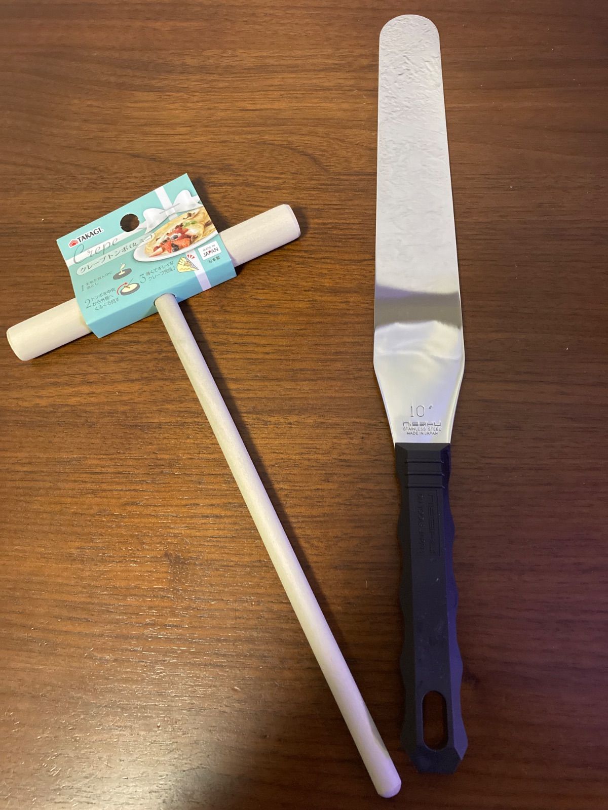 金属ブラシ磨き！直径33cm 9mm極厚鉄板！＋スパチュラ大トンボ 収納袋