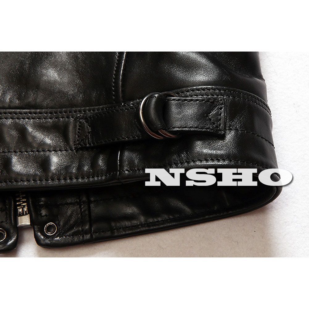 希少L✨馬革 ジャーナルスタンダード ホーススキン レザーシングルライダース黒 本革 ホースハイド レザージャケット シングルライダース