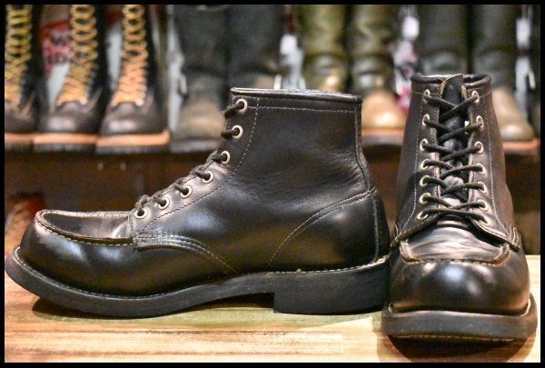 00年製 RED WING レッドウィング8130 刺繍羽根9.5D 廃盤 RED WING 8130