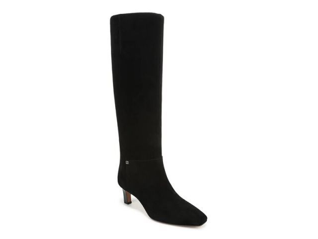【送料無料】 ジュルネ コレクション レディース ブーツ・レインブーツ ブーティ シューズ Isobel Bootie Black Faux Suede