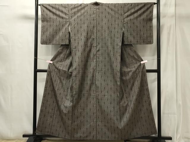 平和屋着物○江戸小紋 吉祥小紋柄 正絹 逸品 未使用 CAAS8409vf