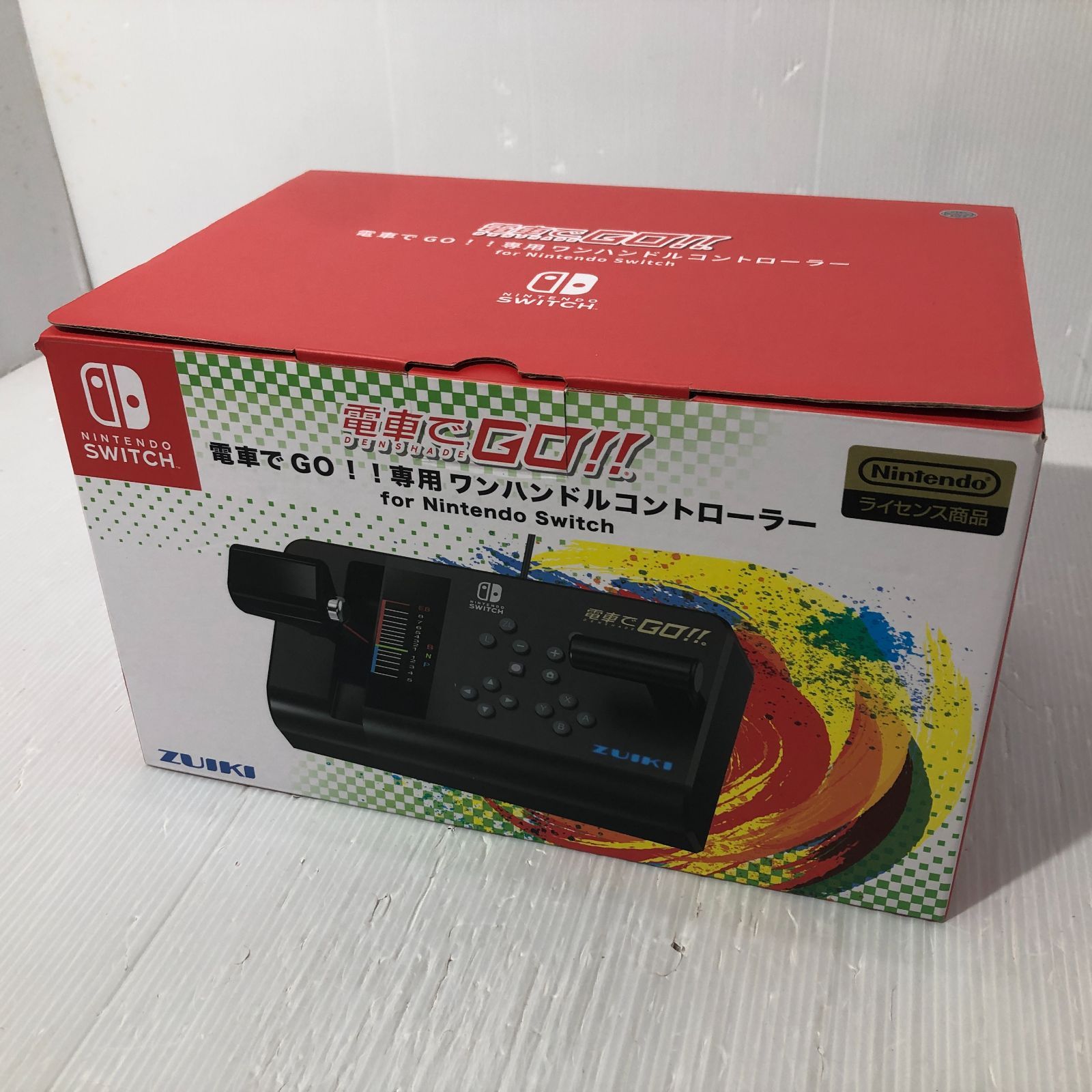 動作良好 電車でGO ワンハンドルコントローラー for Nintendo Switch ZUIKI ズイキ 電GO スイッチ ニンテンドー 任天堂