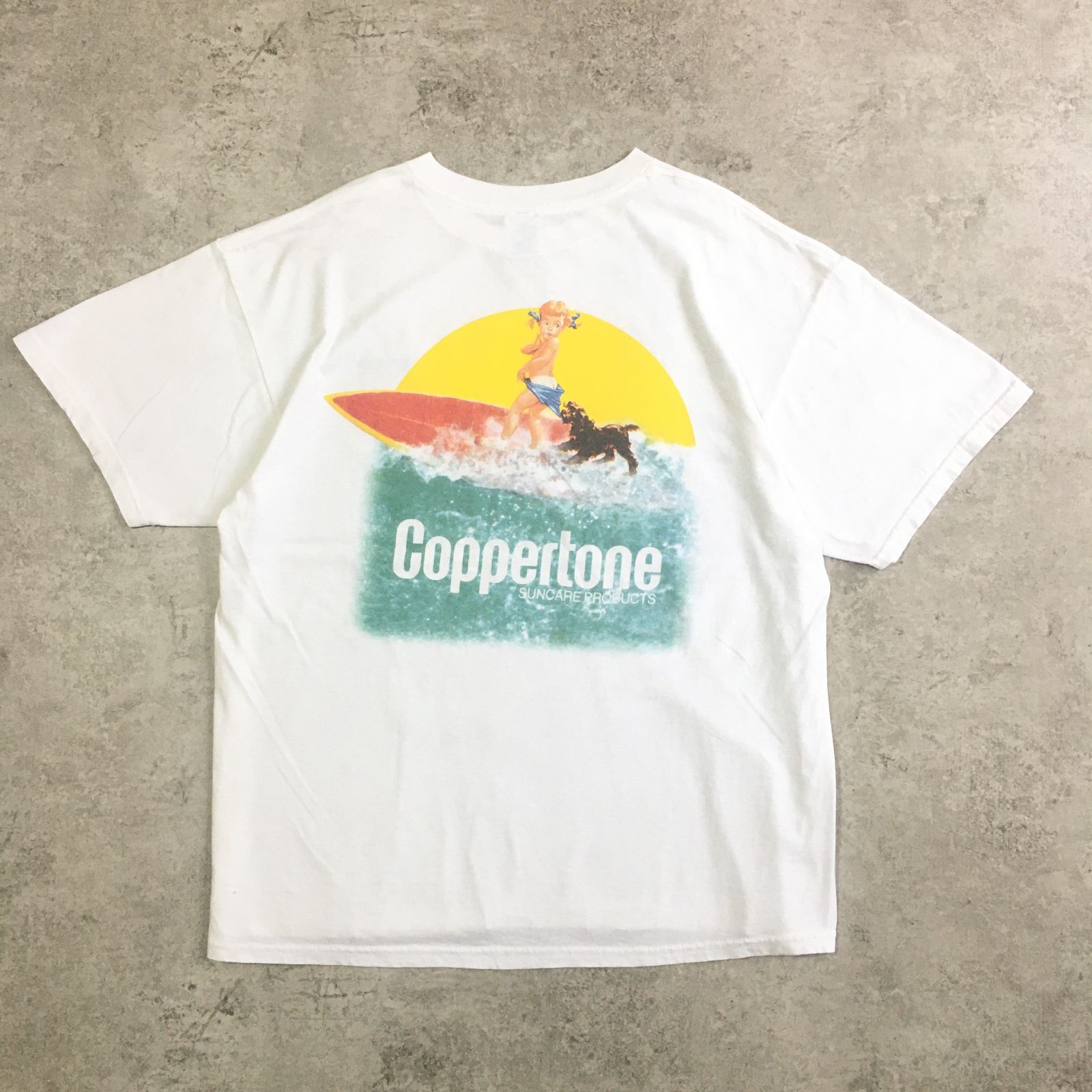 00s Coppertone Back Printed T-shirt コパトーン バック