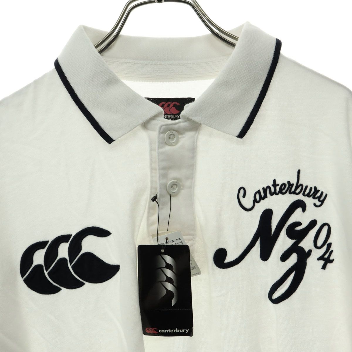 【未使用】Canterbury of Newzealand ポロシャツ　ＸＬ CANTERBURY OF NEW ZEALAND カンタベリー 半袖 ポロシャツ XL