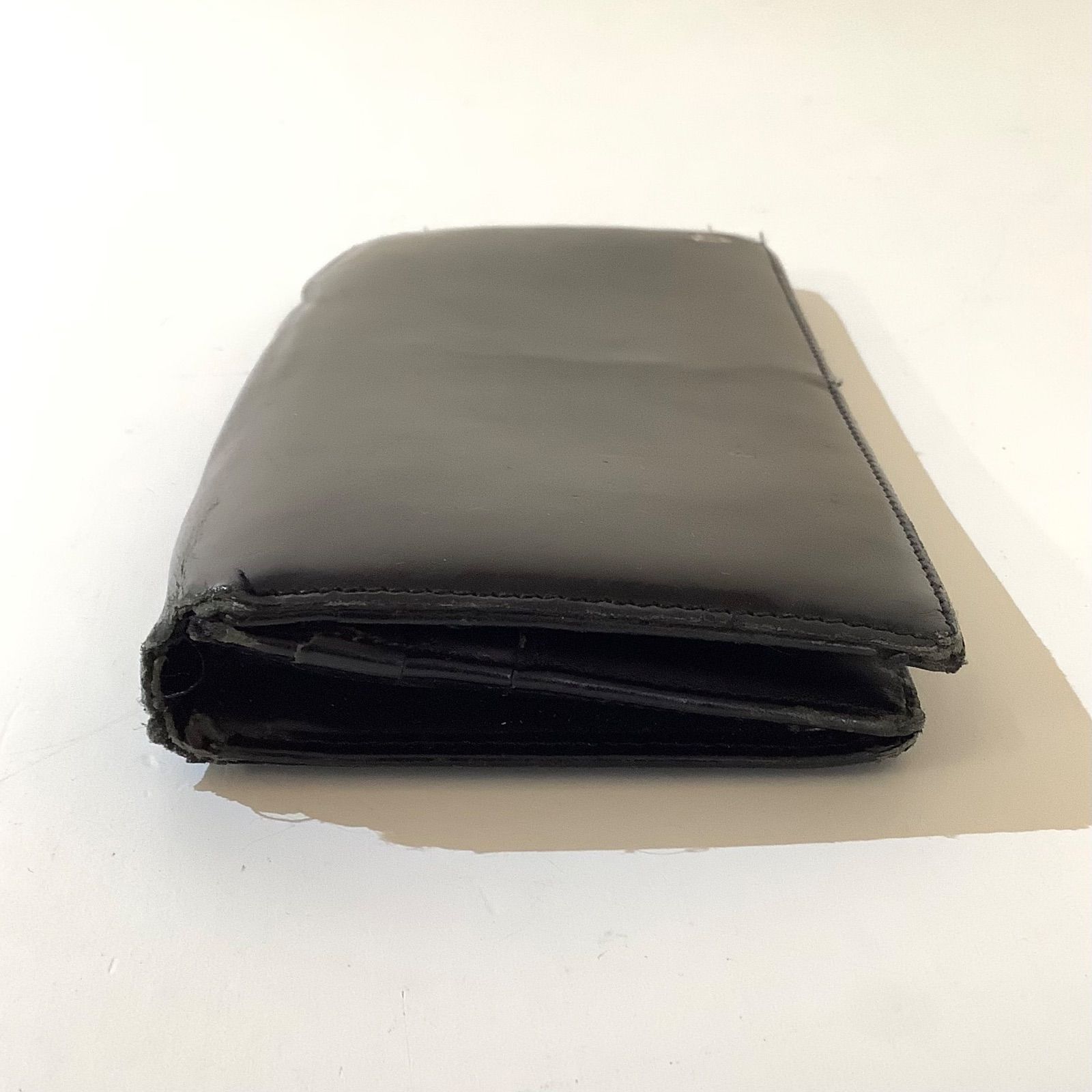 カルティエ パシャ 長財布 ロゴ金具 ブラック ヴィンテージ 札入れ 小銭入れ カルティエ パシャ 長財布 ロゴ金具 ブラック ヴィンテージ
