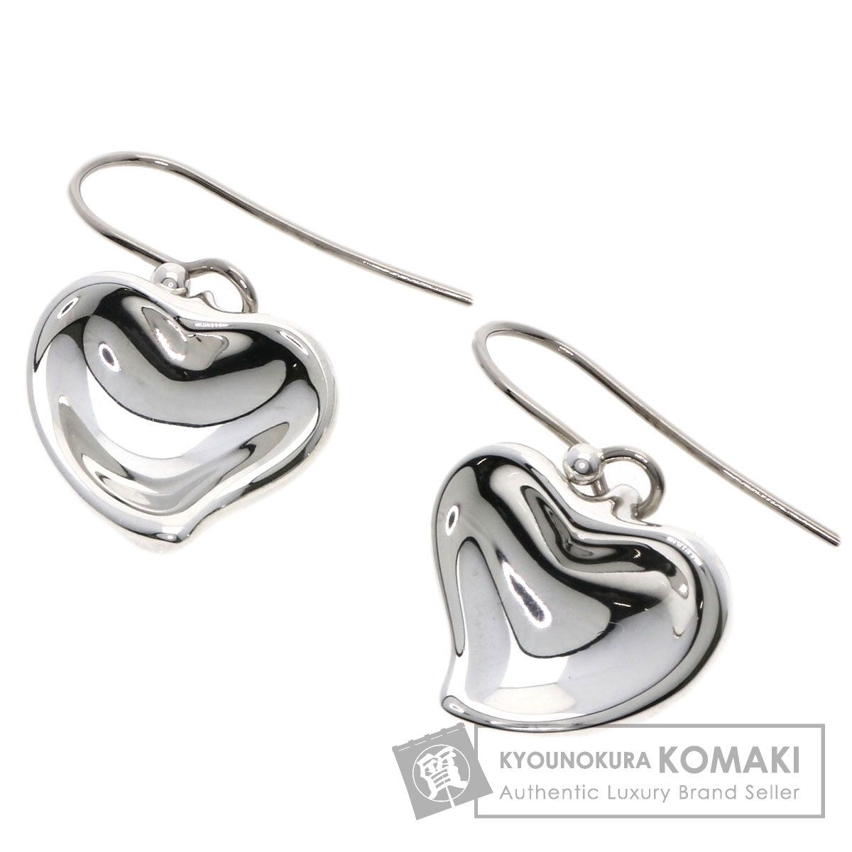 TIFFANY&Co. ティファニー フルハート ドロップ ピアス SV
