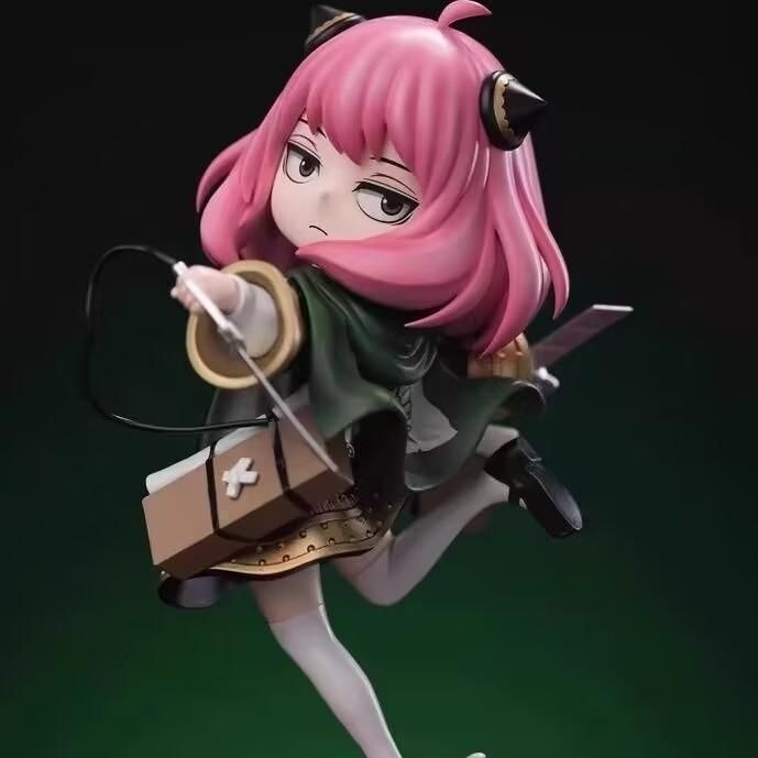スパイファミリー アーニャ リヴァイ兵長　フィギュア