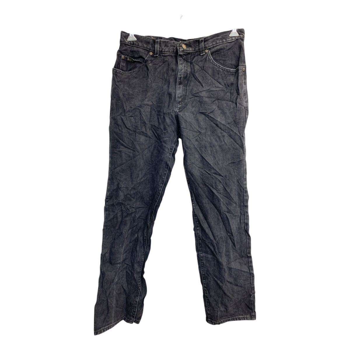 Lee デニムパンツ W34 リー ブラック コットン 古着卸 アメリカ仕入 2501-576