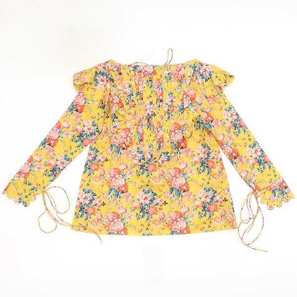 ホーラーヴァキュイ HORROR VACUI コットン 花柄 フラワー 総柄 長袖