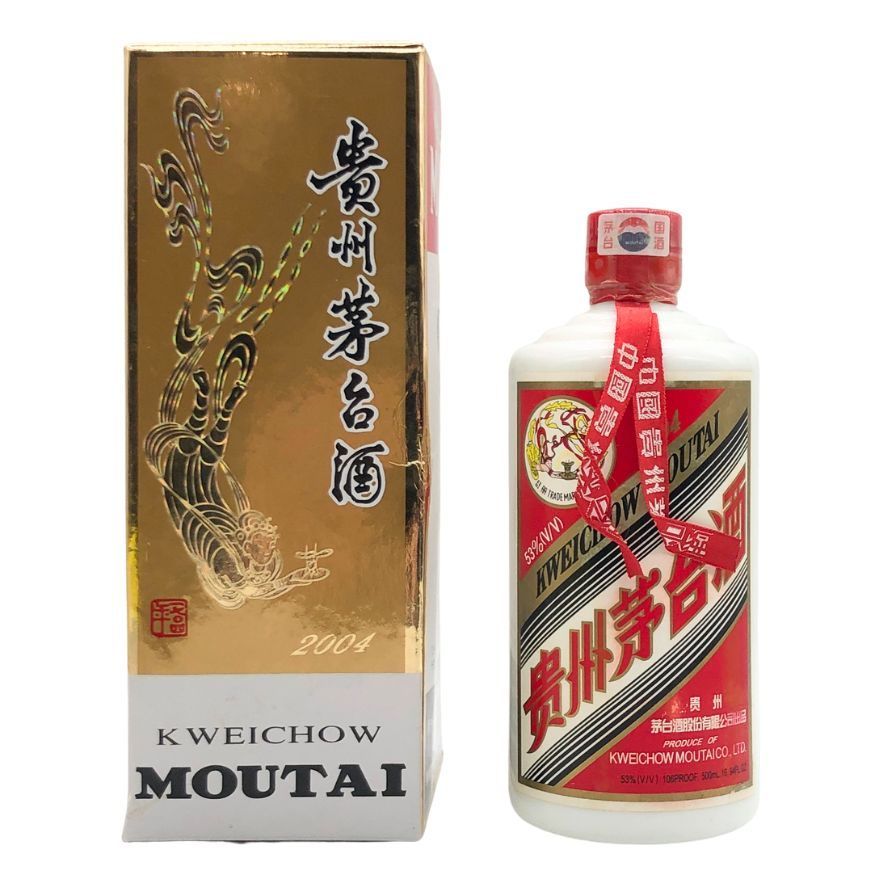 貴州茅台酒 マオタイ酒 天女ラベル 2004 500ml 53%【F4】 - メルカリ