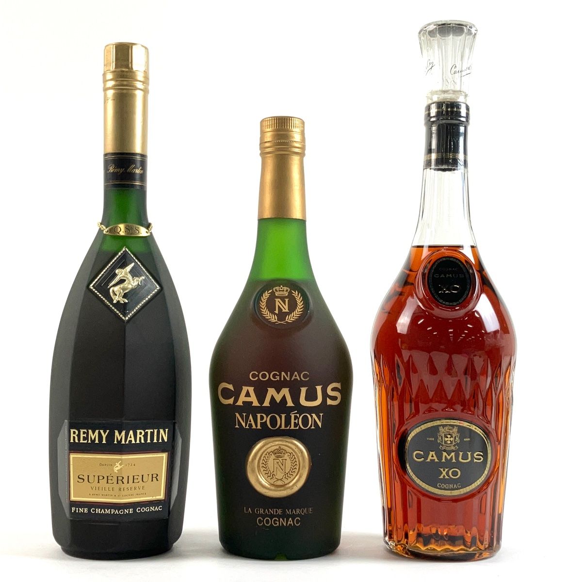 ブランデー3本セット　レミーマルタン＆CAMUS XO＆Otard 3本 カミュ レミーマルタン コニャック 700ml ブランデー セット 【古