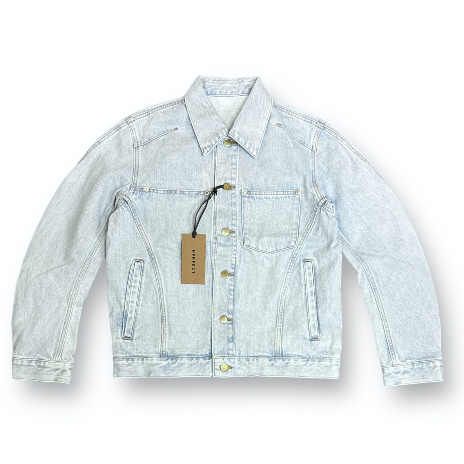 定価47300円 新品 NVRFRGT 23SS 3D TRUCKER JACKET デニム トラッカー 