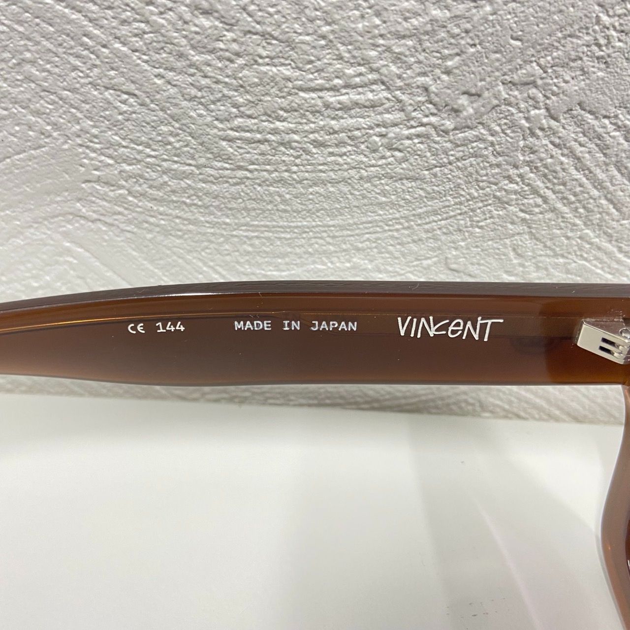 美品 STUSSY ステューシー VINCENT ヴィンセント サングラス ブラウン 