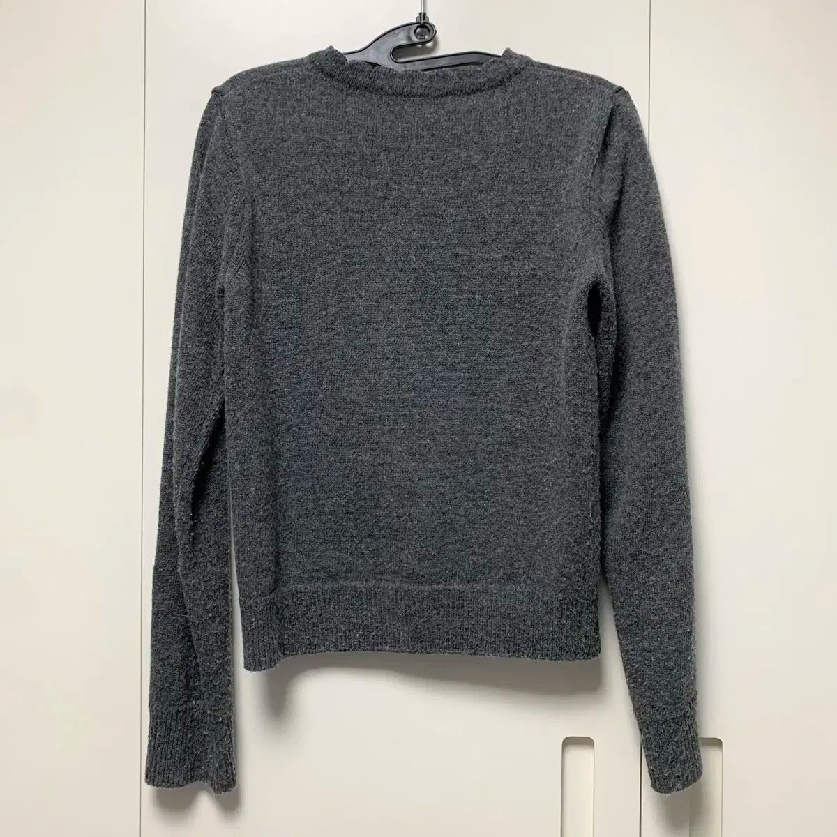  イッセイミヤケ フラワー ボタン カーディガン グレー 長袖 カーディガン ボレロ アンサンブル