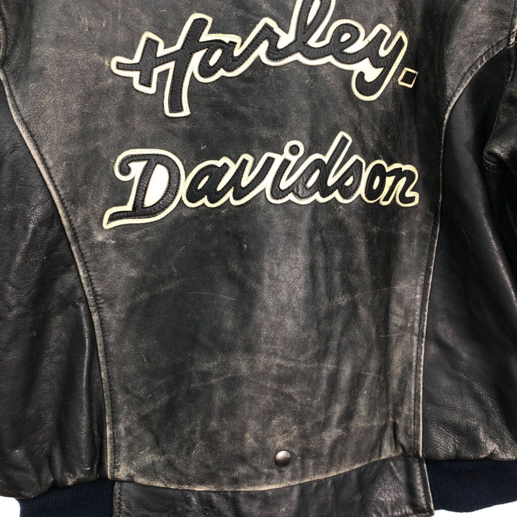 90年代 HARLEY DAVIDSON ハーレーダビッドソン シングルレザー 