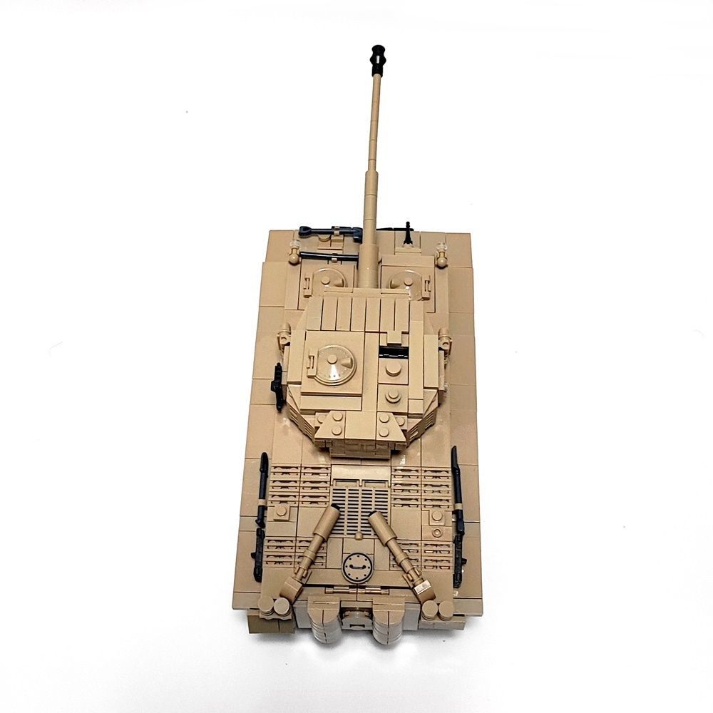 ティーガーⅠ 互換 ブロック戦車 1018PCS ESシリーズ ドイツ - ミリタリー