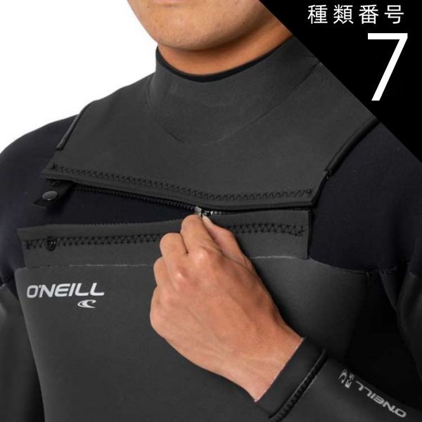 種類7：ブラック/デイジーブラック/L 【O'NEILL/オニール】スーパーフリーク Z.E.N.メンズ セミドライスーツ WFW-106A3 5×3mm ウェットスーツ ウエットスーツ