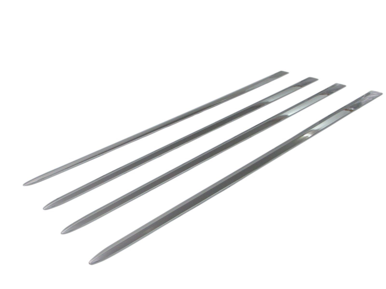 Size 90cm×2 BRIGHTZ 汎用 メッキサイドドアモール 90cm×4 SAI-MOL-0490 25311