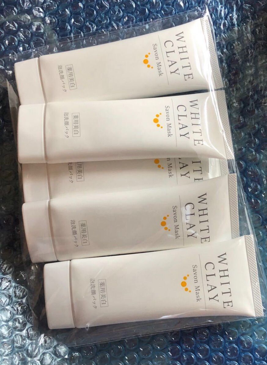 ルソイル ホワイトクレイサボンマスク✖️4本新品未開封 未開封