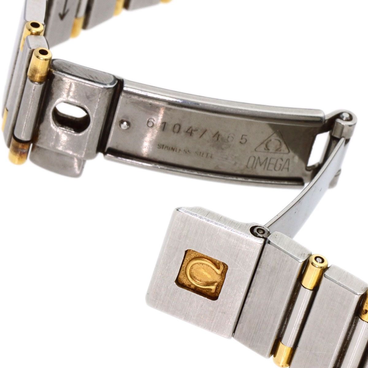 OMEGA オメガ コンステレーション フラットベゼル 腕時計 SS コンビ