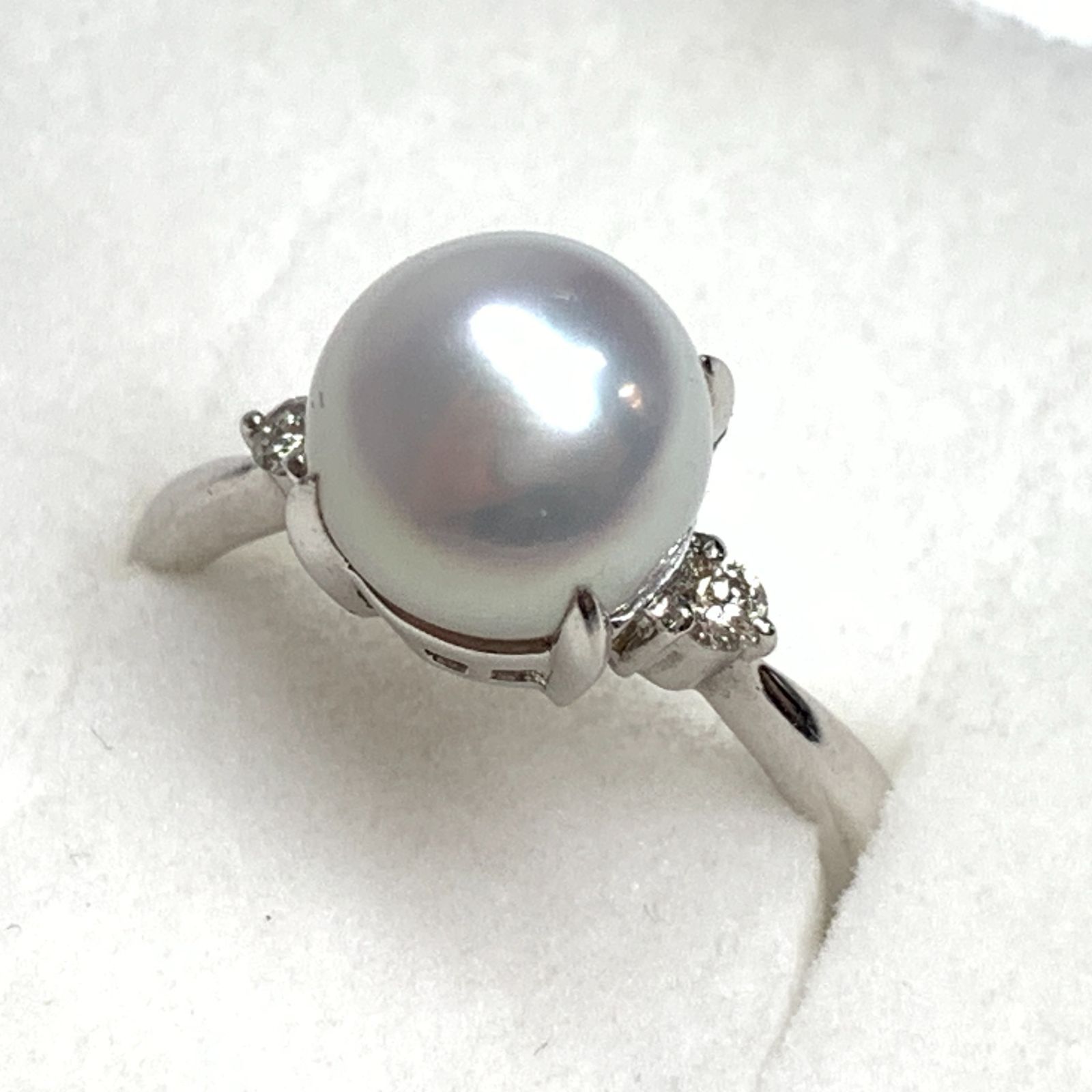 プラチナ900 リング アコヤパール 8.4mm 