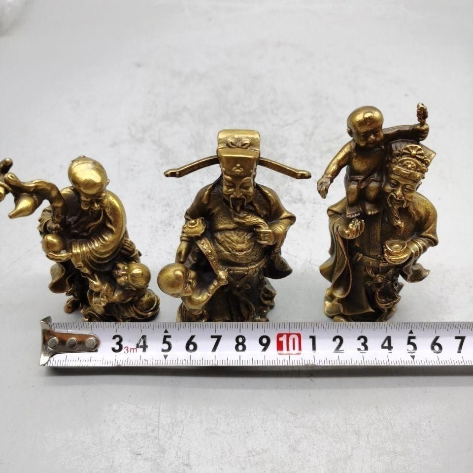 銅器 銅製品 鎮宅辟邪 開運風水 招財 福禄寿三つ星  置物 工芸品 装飾 銅製 朱雀炉 仏具 鎮宅辟邪 開運風水 招財 置物 - メルカリ