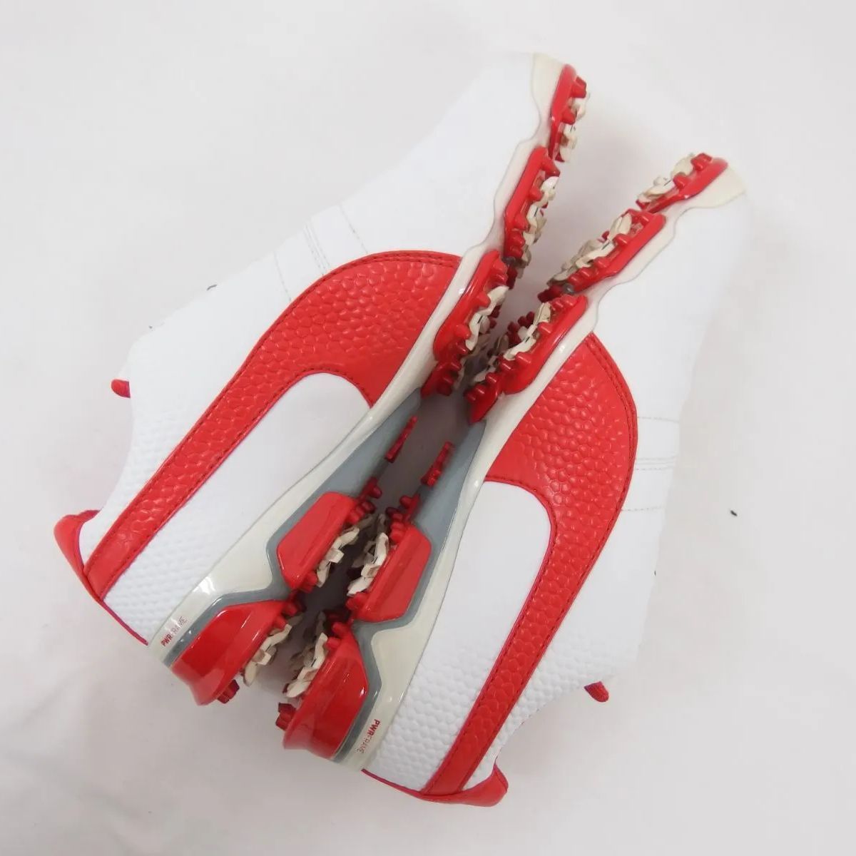 PUMA ゴルフシューズ 26cm 工具付 18865703 ホワイト＆レッド