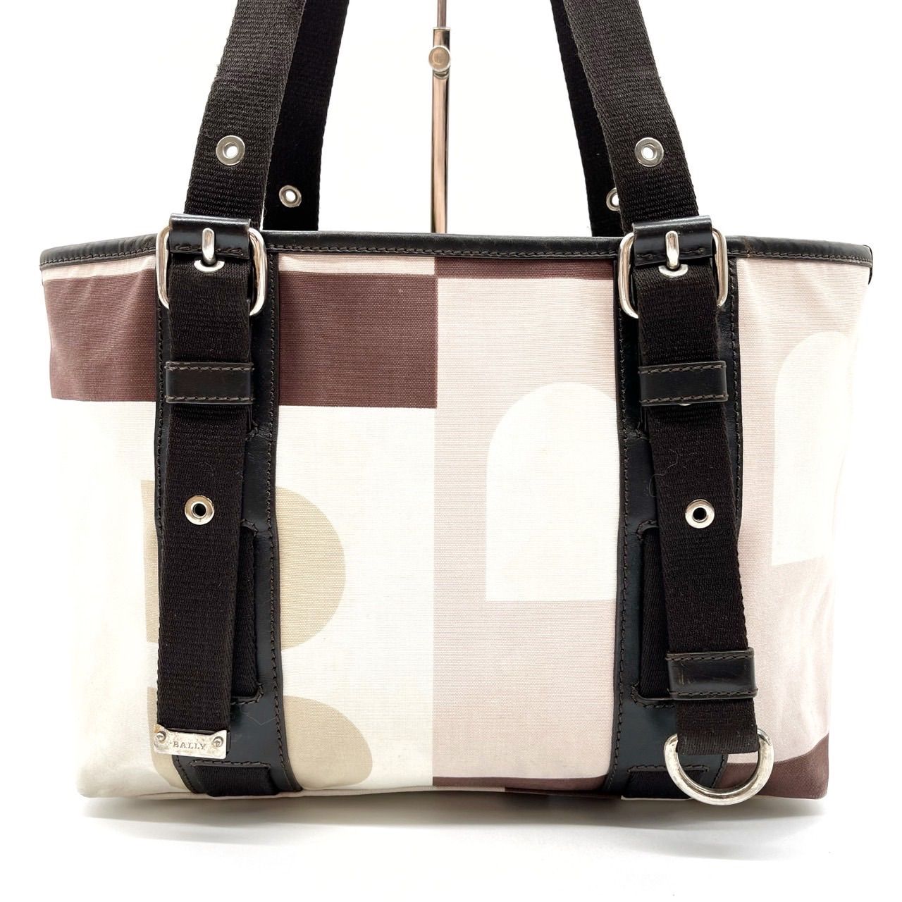 ✨良品✨ BALLY バリー トートバッグ ハンドバッグ バックル