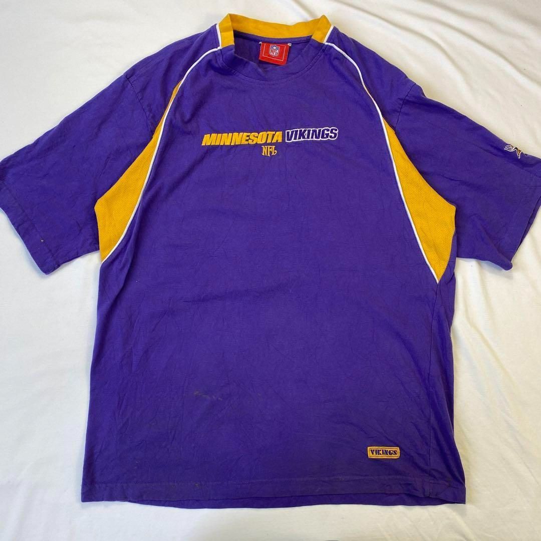 ビッグサイズ　NFL　ミネソタバイキングス　トラックジャケット　ロゴ刺繡　2XL 90's STARTER “NFL Minnesota Vikings/ミネソタ・バイキングス