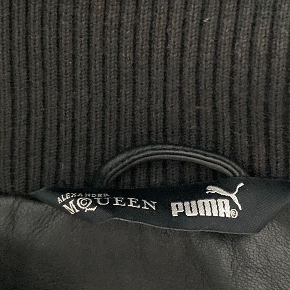 アレキサンダーマックイーン×プーマ　鳳凰プリントレザージャケット　S 美品 ALEXANDER MCQUEEN × PUMA アレキサンダーマックイーン