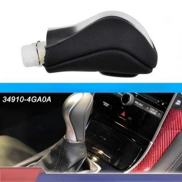 349104GA0A 34910-4GA0A インフィニティ Q50 Q50L 2014-2017 自動ギアシフトノブシフターレバースティック カスタムパーツ アクセサリー 交
