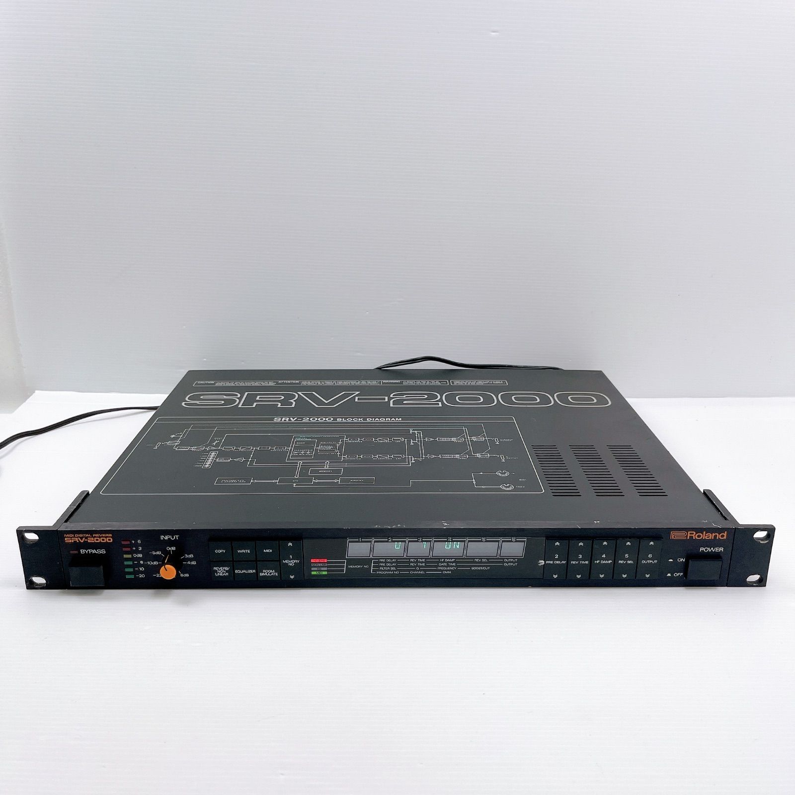Roland ローランド SRV-2000 デジタルリバーブ DIGITAL REVERB