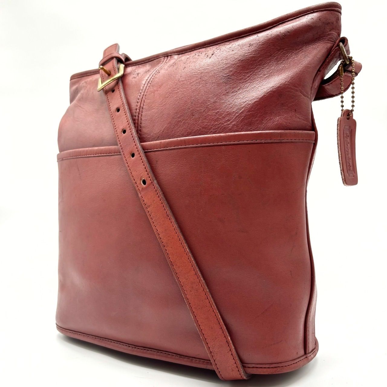 ✨良品✨ COACH コーチ ショルダーバッグ トートバッグ バケツ型 ロゴ  