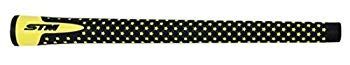【中古】【非常に良い】STM(エスティーエム) ゴルフグリップ Ｓ-1 ブラック/イエロー バックラインあり 2 rdzdsi3