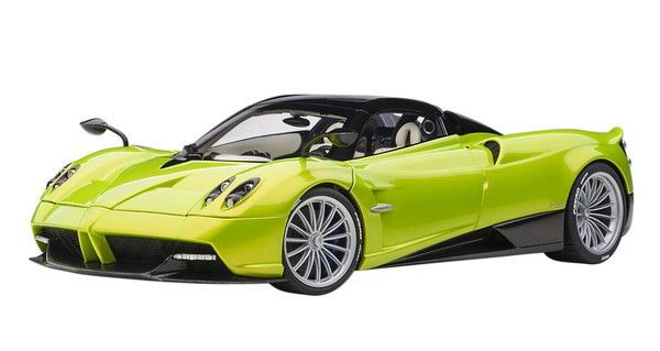 AUTOart 1|18 パガーニ ウアイラ ロードスター メタリック ライトグリーン 完成品ミニカー 78288 佐川急便