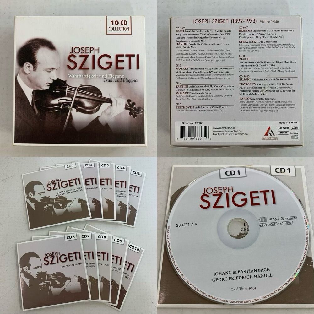 クラシックCD 6個まとめ売り モーツァルト交響曲全集 10枚組CD 全46