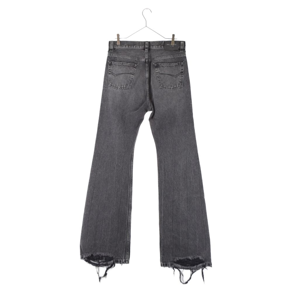 BALENCIAGA 22AW Flareddenim フレアデニムパンツ BALENCIAGA (バレンシアガ) 22AW Flared denim ウォッシュ加工